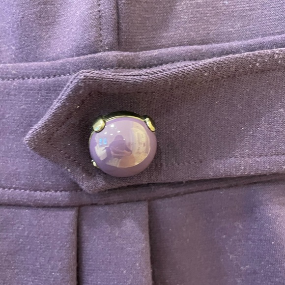 Shoshanna Purple Dress with Belted Waist - Picture 5 of 5